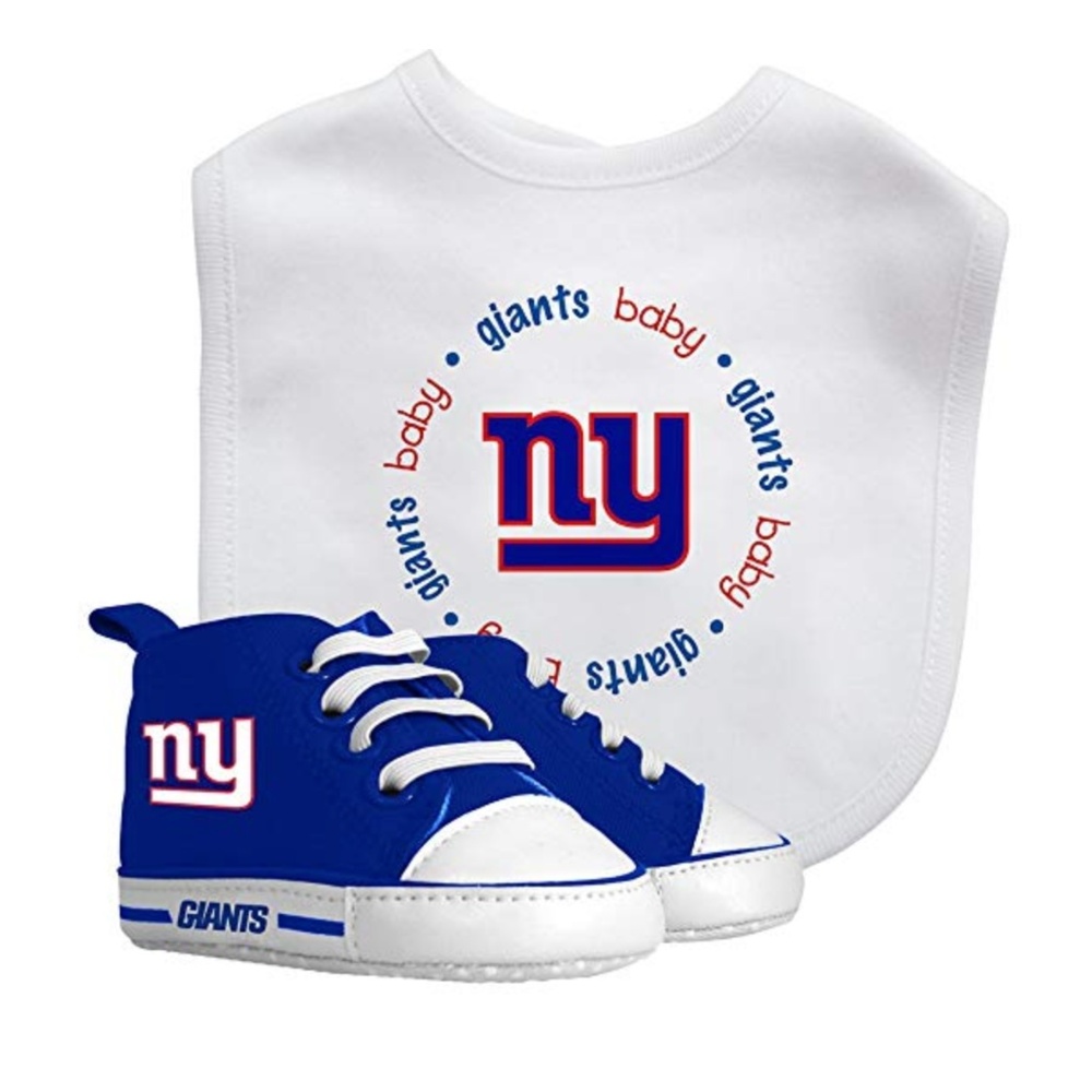 NFL New York Giants Baby Bib & Pre Walker Set